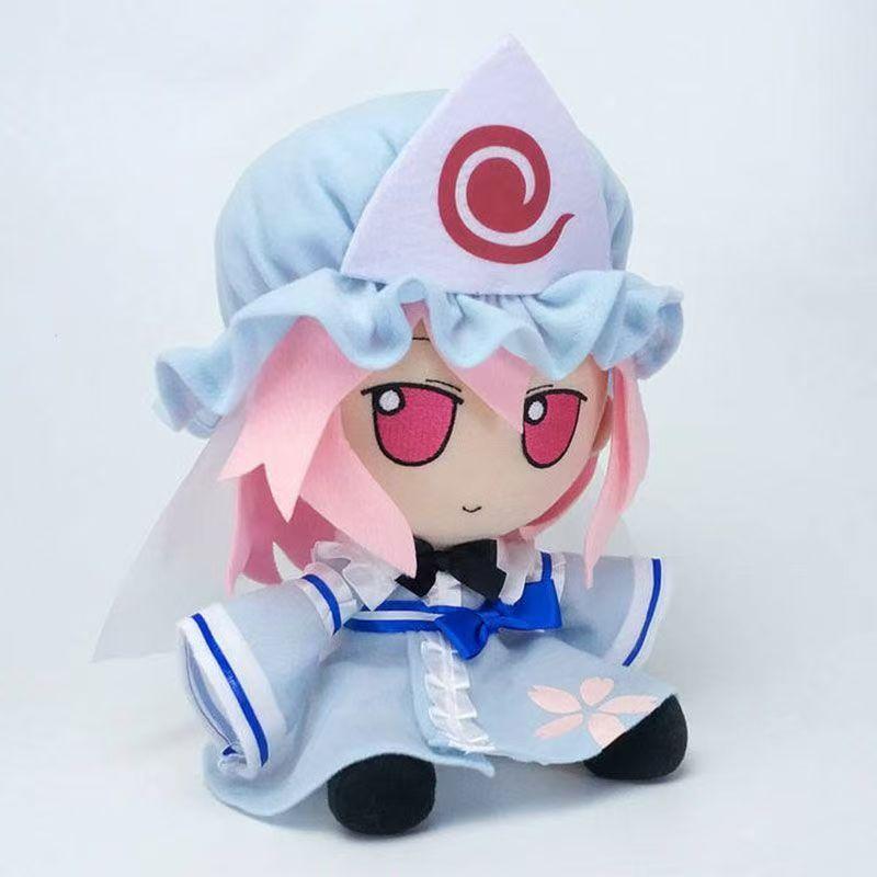 Touhou Project Fumo Plush Doll Set 6pcs Patchouli Sanae Sakuya Reimu Yuyuko Yukari Anime Characters Soft Stuffed Toy for Fans Birthday Gift Home Decor