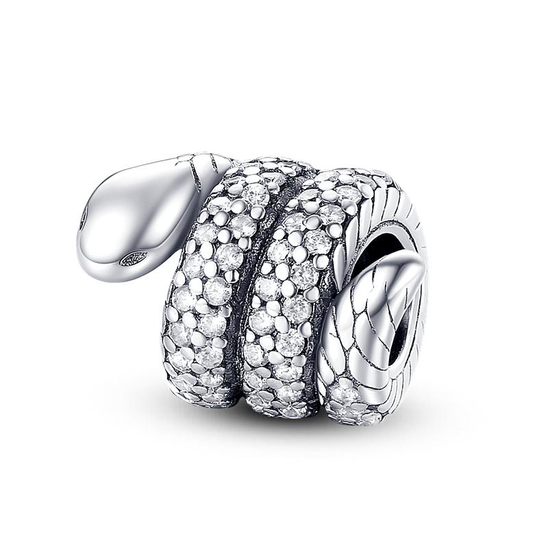 Коллекция животных Посеребренные бусины-шармы в виде обезьянки Подходят для оригинального женского браслета-бенгла Сделай сам Изготовление ювелирных изделий