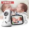 VB603 видеоняня 2,4G, беспроводная с 3,2-дюймовым ЖК-дисплеем, 2-сторонняя аудиосвязь, разговор, камера ночного видения, камера безопасности, няня