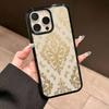 Американские Роскошные Винтажные Узоры PC+TPU Защитный Чехол для Телефона Для IPhone 17 16 Pro Max 15 Plus 14 13 12 11 Чехол