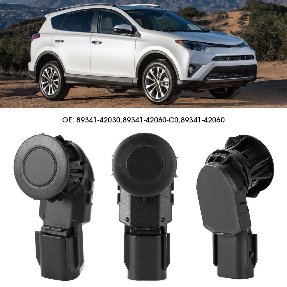 Black PDC Parking Sensor Fit for Toyota RAV4 2.5L L4 2017 2018 89341 42060
