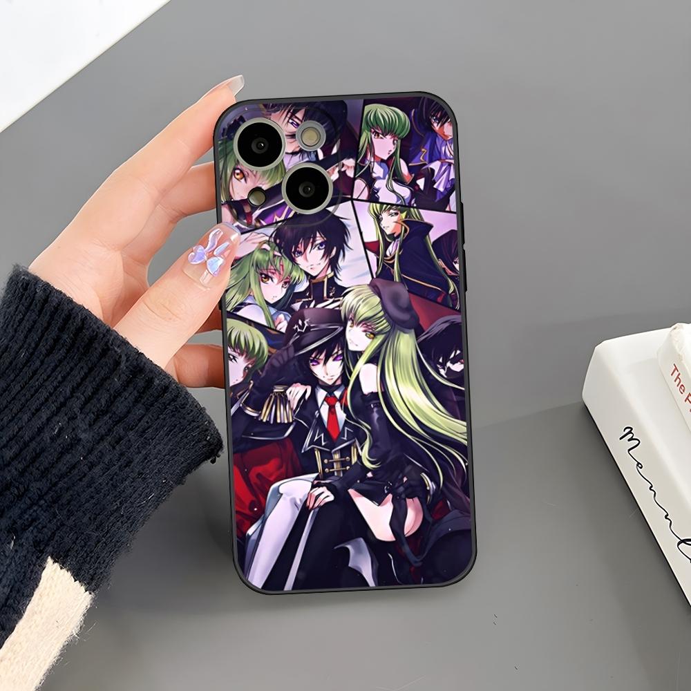 Чехол для телефона Code Geass Для iPhone 16 Plus 15 14 Pro Max 13 Mini 11 12 Xr X Xs 6 7 8 SE Plus Задняя крышка