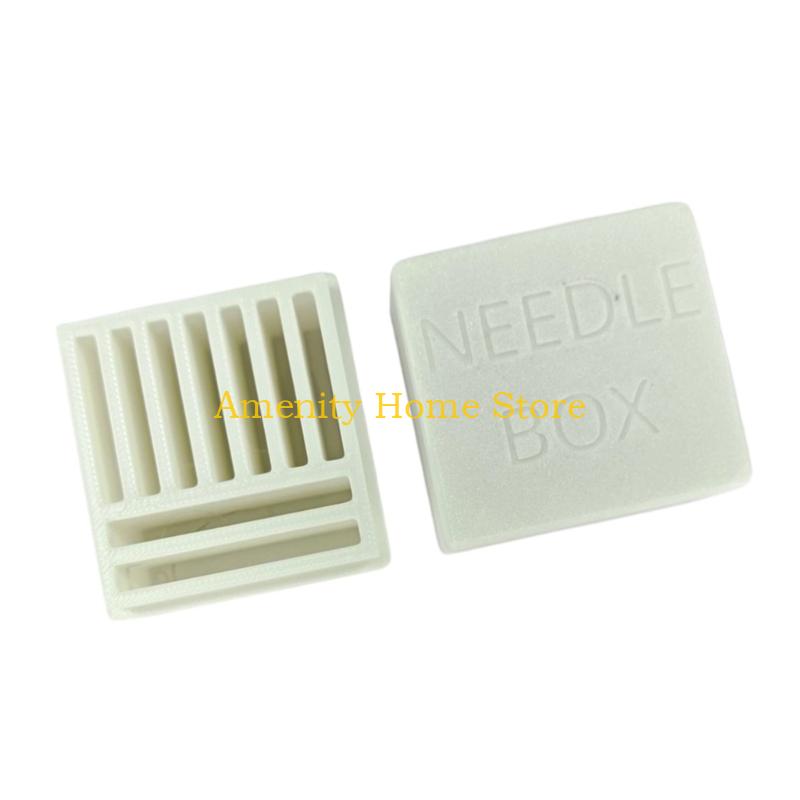 F26C Sewing Needle Box Portable Designs with Safety Feature for Craft