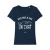 Women's T-shirt - I DON'T CARE I'M A CAT