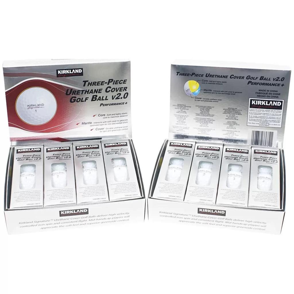 Версия мяча для гольфа Kirkland Signature [24 предмета] 3-х компонентный 2.0