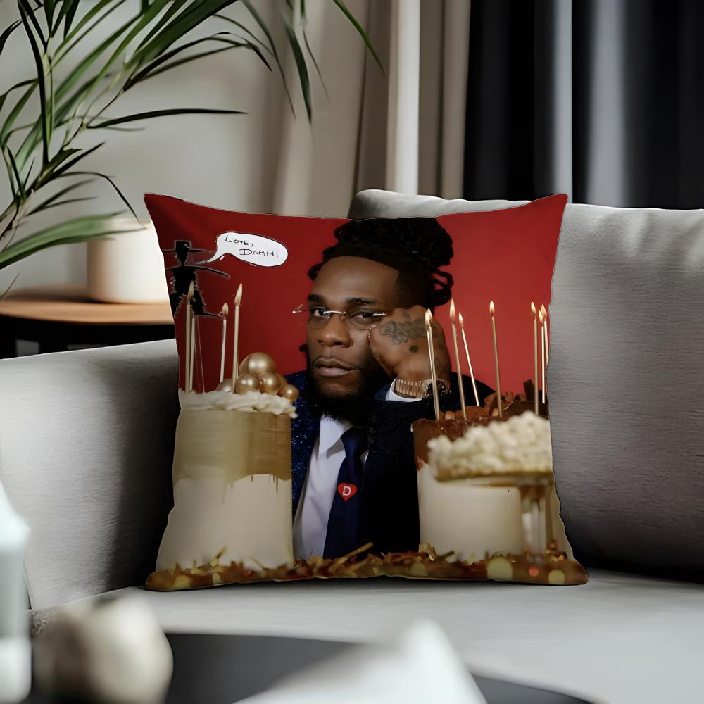 Trending BBurna Boyew Cushion Cover Antidustmite Pillowcase Invisible Zipper Silky Short Plush Sofa Cushion Cover