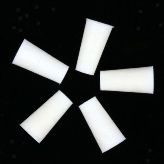 5Pcs Silicone Laboratory Chemistry Rubber Seal Flask Tapered Plugs Stoppers