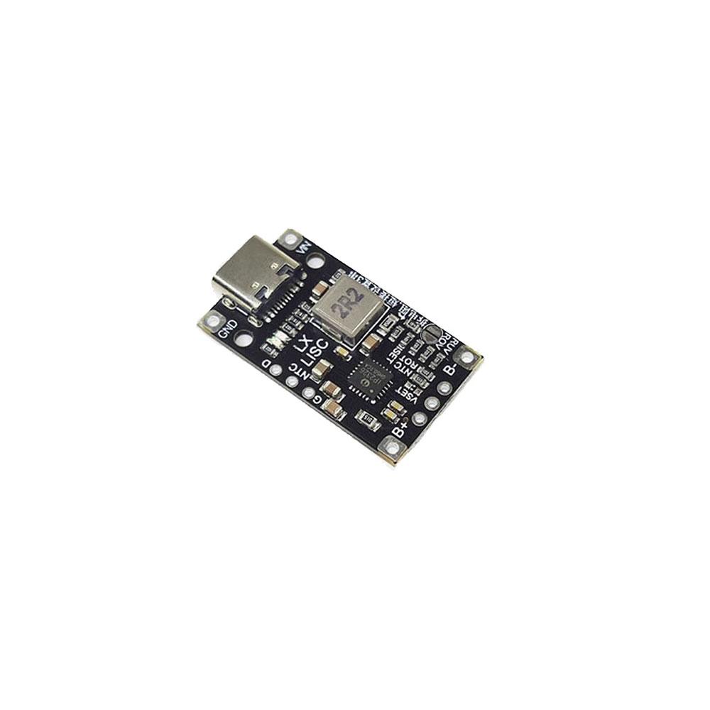 Высокомощный литиевый аккумуляторный блок Зарядная плата 2S/3S BMS повышающая быстрая зарядка /3,7 В полимерный/Модуль зарядки для дрона Type-C USB