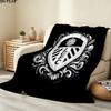 1PC Leeds Football Club Patterned Flannel Blanket Suitable For All Seasons For Home Decor Warmth And Comfort Gifts Holiday Present