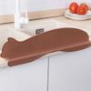 Suction Cup Base Sink Splash Guard Soft Water Blocking Board Kitchen Countertop
