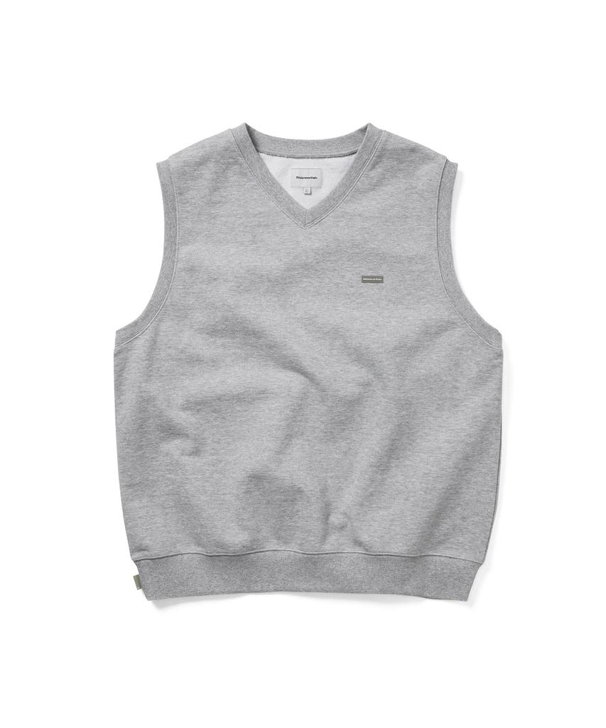 Thisisneverthat Т.Н.Т. Классический жилет Hdp с V-образным вырезом, цвет Heather Gray