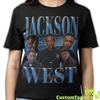 JACKSON WEST SHIRT, Jackson West Vintage T-Shirt, Titus Makin Jr. Retro 90s Bootleg Homage Merch, Funny The Rookie Tribute Rap Tee Fans Gift