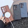 Чехол для телефона с текстурой личи, гладкая кожа, встроенное магнитное кольцо, для Infinix Note50 Pro + Note 50 Pro 50X 50S, тонкий защитный чехол
