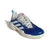 Adidas Белые ярко-красные мужские кроссовки Barricade Royal Blue Off White ID1549