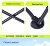Portable Outdoor Folding Moon Chair for Camping and Beach