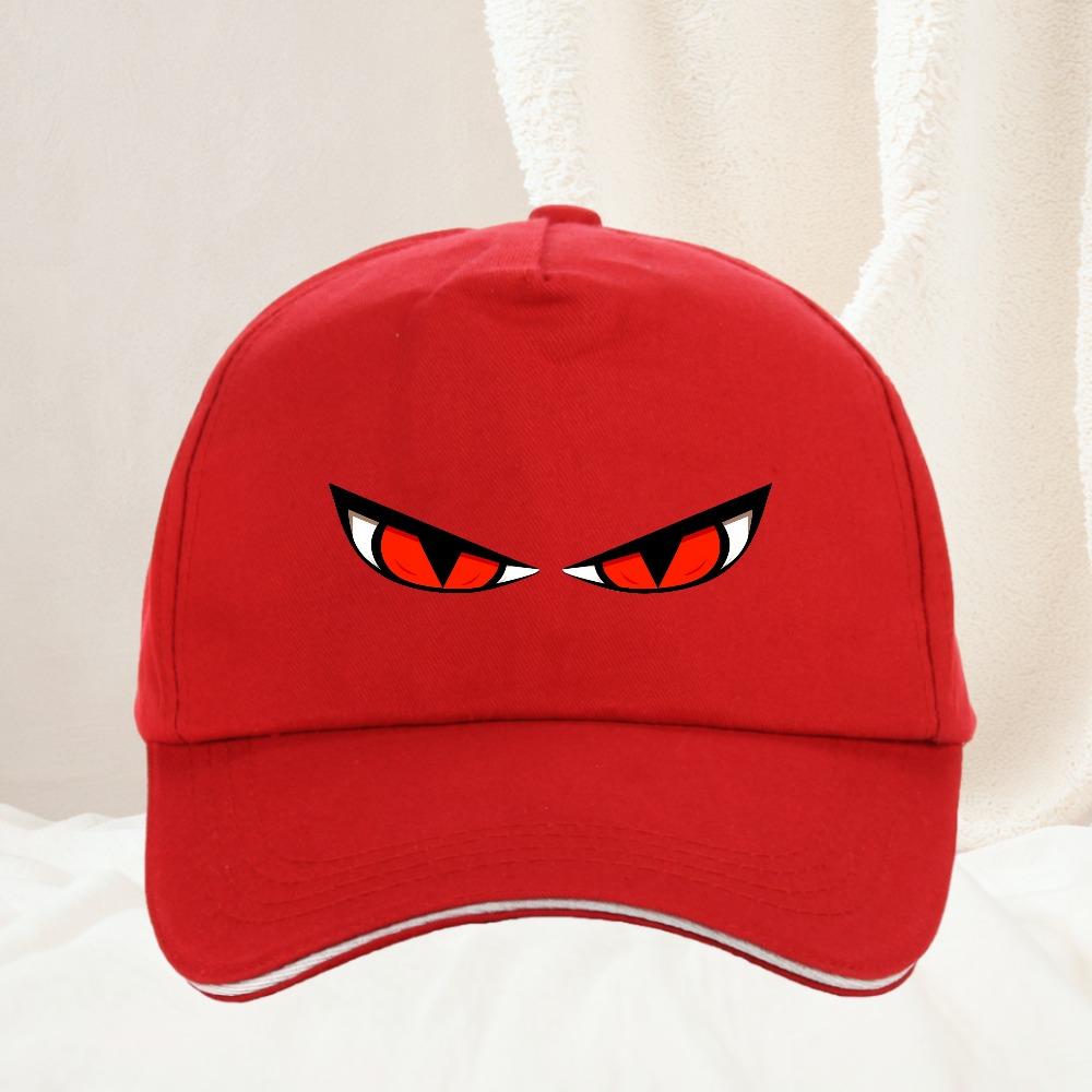 Модные красные глаза символ Кепки Шляпы для Логотипа Asquette Homme Dad Hat для Унисекс Кепка-тракер Спортивная Кепка Бейсболка
