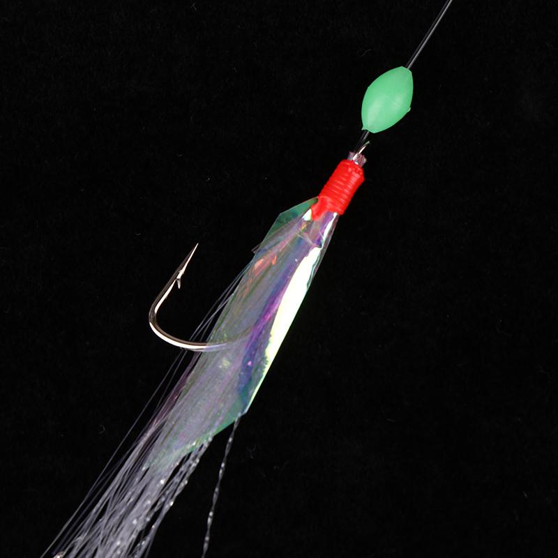 5 шт./упак. мягкие рыболовные приманки, оснастки, приманки, приманки, перья, приманки для сельди, инструмент для ловли скумбрии и глубоководных рыболовных снастей