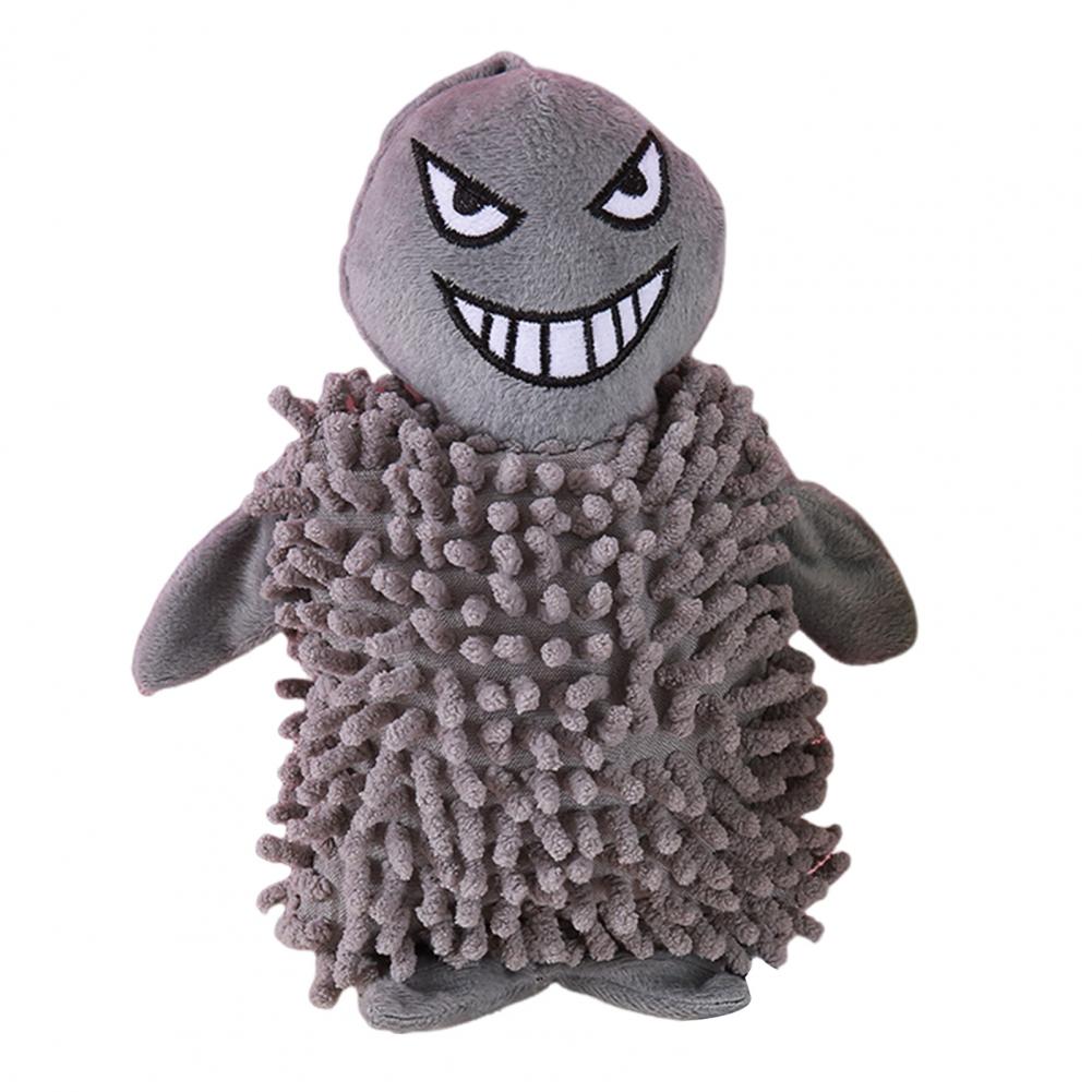 Mop Plush Texture Dog Toy Plush Dog Toy with Wrinkle Sound Squeaky Plush Dog Toy with Crinkle Paper for Small Dogs Design