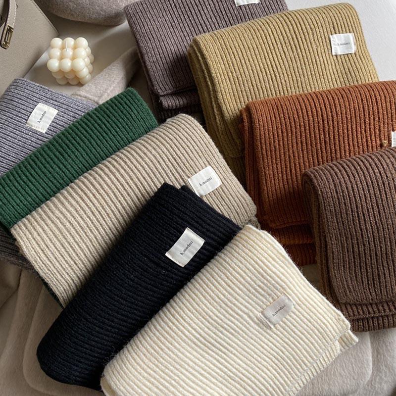 Зимняя женская теплая сумка с имитацией кашемира, утолщенная мягкая шаль с кисточками