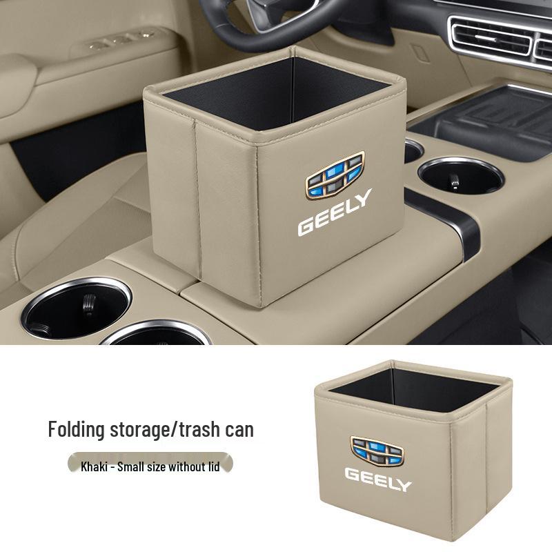 Geely Car Storage Box & Folding Trash Can for Xingyue L, Xingyuan Xingrui, and Dihao Boyue Pro