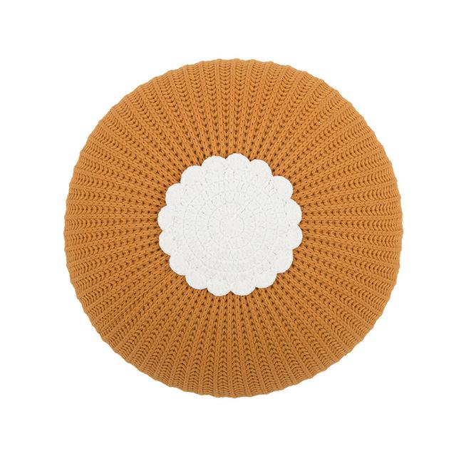 Plush Embroidered Cushion Cover Couch Ornamental Pillowcase Cushion Cover Ornamental Pillow Case Living Room Area Decoration Chair Cushions