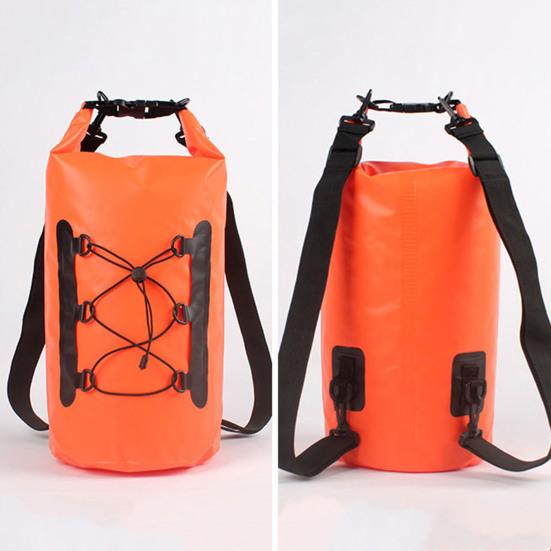 Водонепроницаемый сухой мешок 15 л, большая вместимость, хорошая герметичность, регулируемый быстросъемный, износостойкий, плавающий, водонепроницаемый, мешок для хранения сухого рюкзака