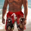 Смешная Животная Курица 3D Шорты для плавания на завязках Board Shorts Гавайские Шорты для серфинга Пляжные Шорты Мужские Плавки Спортивные Шорты