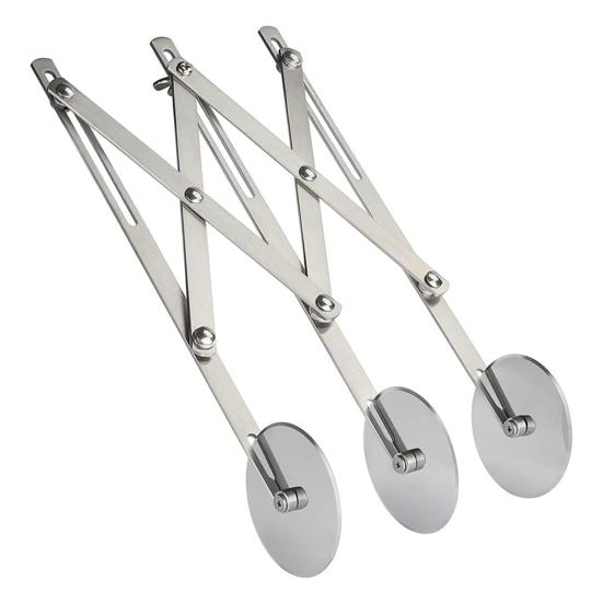 Колесо для пиццы из нержавеющей стали Yousheng, профессиональный регулируемый резак для печенья, разделитель теста для домашней кухни, ресторана, школы выпечки