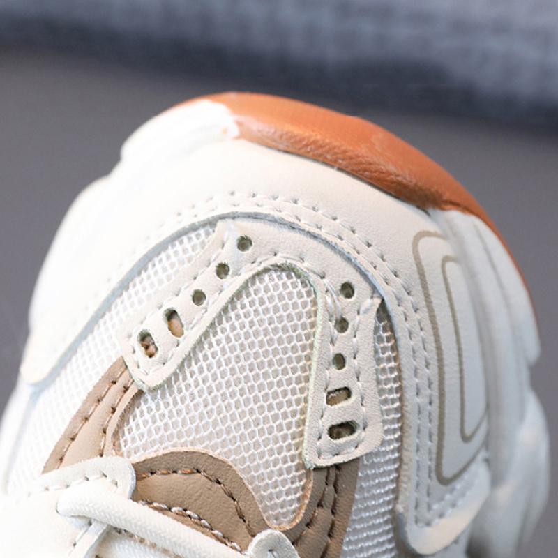 TWINFLAMES Boy Daddy Shoes Girls Sneakers Spring and Autumn New Toddler Net Shoes Kids Kids Baby Toddler Shoes