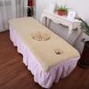 Thickened Beauty Bedsheet Cosmetic Salon Sheets Massage Treatment Soft Sheets Spa SPA Bed Table Cover Sheets with Hole