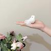 12pcs Artificial Feathered Pigeons Ornament Simulation Foam Decorative Birds For Wedding Craft Decoration