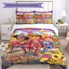 Dora Explorer Bedding Set Breathable Duvet Cover with Pillowcases Decorative Bed Linen for Bedroom Home Decoration Birthday Gift