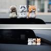 1pcs Cover Your Face Cat Figure Cartoon Anime Peripheral Kitten Doll Toy Cake Ornaments Kawaii Desk Car Interior Accessories