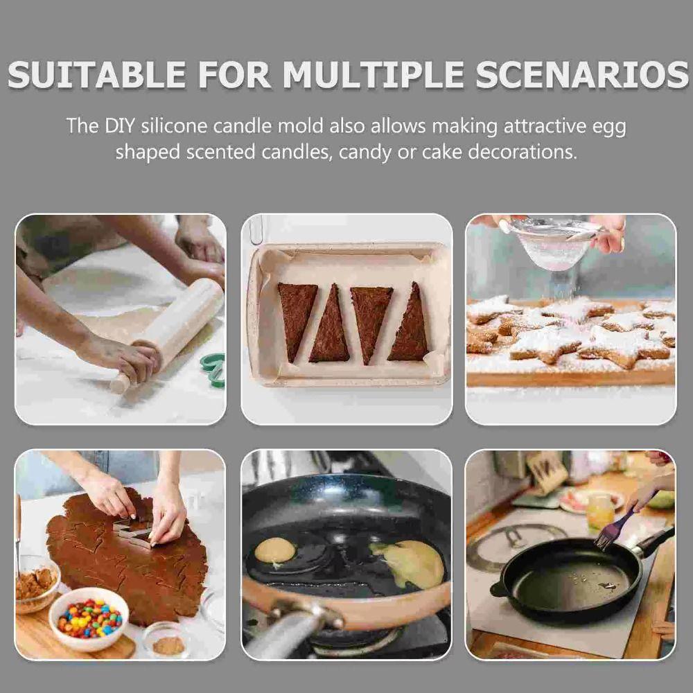 Creative Mini Muffin Baking Tray 8 Slots Baking Pan Mold Toast Cake Tray Pastry Utensil