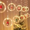 Christmas Decoration Lanterns Christmas Pine Needles Accessories Ring Lights Usb Christmas Lights String Dolls Ball Lights