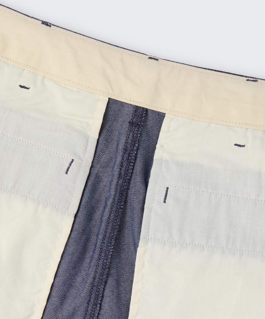 MUSINSA STANDARD Slub Denim-Like Officer Pants [Medium Indigo]