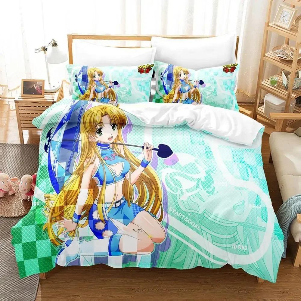Новый комплект постельного белья Kawaii High School DxD Single Twin Full Queen King Size Bed Set Adult Kids Bedroom Duvet cover Sets Anime Bed