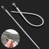 Yousheng Spring Drawstring Threader Bendable DIY Rope Threader Clip Flexible Drawstring Threading Tool for Hoodies Shorts Pants Drawstring Replacement