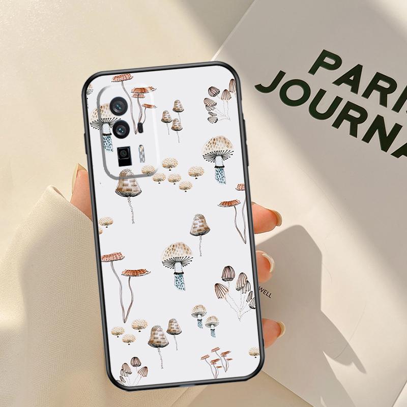 Чехол-гриб для Xiaomi 15 14 Ultra 13T 14T 15T Pro 17 Pro Max POCO X7 Pro X3 X5 X6 F5 F6 F7 F8 Чехол