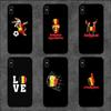 Чехол для телефона с футбольным флагом Бельгии для Iphone 11 12 Mini 13 14 Pro Xs Max X 8 7 6s Plus 5 Se Xr Shell