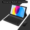 Keyboard Leather Case for Samsung Galaxy Tab A8 10.5 S6 Lite Tablet Cover for Samsung Tab 10.4 S7 S8 11 S7 Plus S7 S8 Wireless  Bluetooth Keyboard