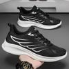 Men Tennis Shoes Mesh Comfortable Flat Walking Outdoor Sports Training Sneakers Lightweight Gym Jogging Shoes for Men