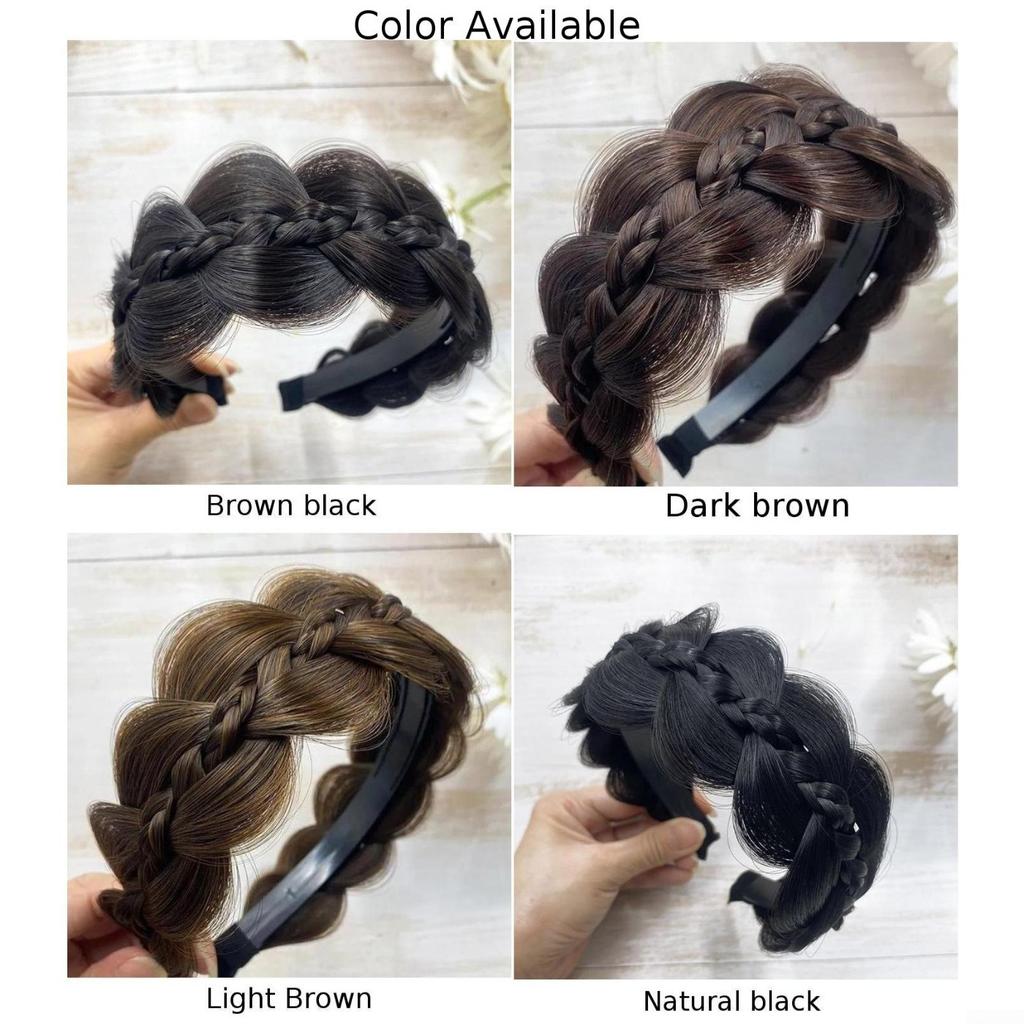 Braids Hairbands Headband Casual For Women Handmade