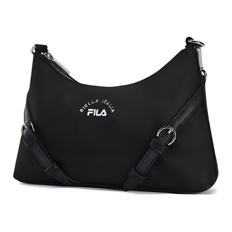 New FILA Fabric Crossbody Bag, Shoulder Bag Mini Women's Black F13W448164FBK