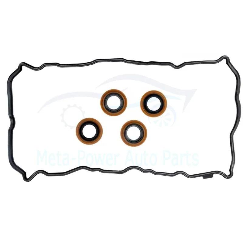2sets Engine Cylinder Head Valve Cover Gasket Spark Plug Seal VS50777R 13270-JG30A for 2007-2012 Nissan Altima Rogue Sentra 2.5L