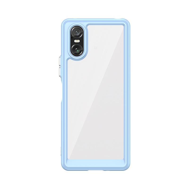 For Sony Xperia 10 VI Case Sony Xperia 10 VI Cover Funda Shockproof Clear PC + TPU Silicone Phone Back Cover Sony Xperia 10 VI