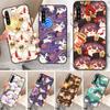 Cute Genshin Impact Game Phone Case For Xiaomi Mi 12 11T 10T 9T Lite Pro Ultra Note 10 Poco F3 F4 X4 GT Soft Black Phone Cover
