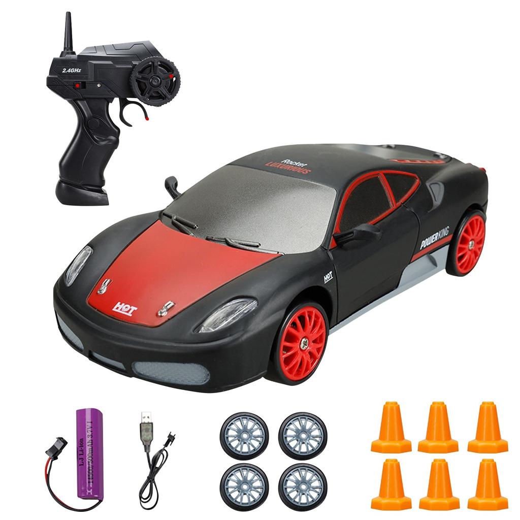 Маленький автомобиль с дистанционным управлением Drift, высокоскоростная детская игрушечная машинка с зарядкой
