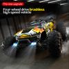 16101 Pro 1:16 75 км/ч 4WD Радиоуправляемая машина со светодиодной подсветкой 2.4G Пульт Дистанционного Управления Машины Высокоскоростной Дрифт Монстр-Трак для Детей Подарок