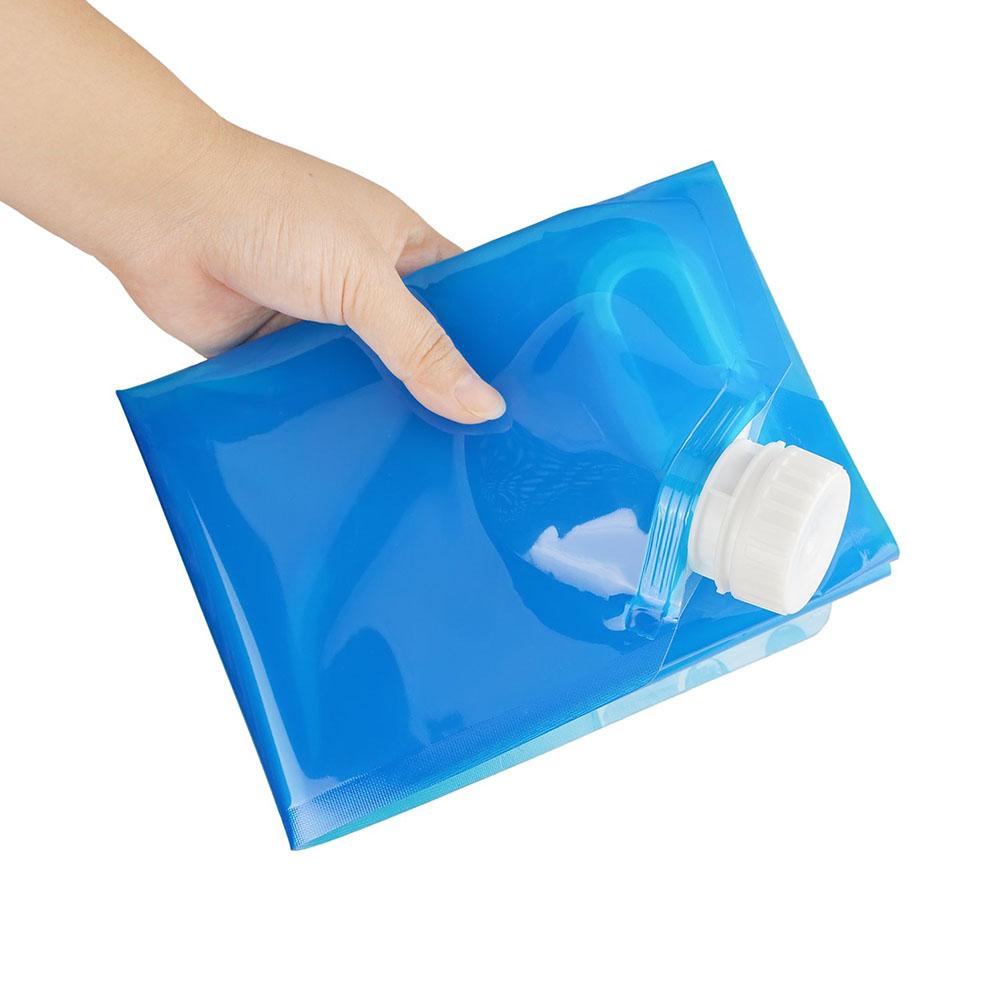 Большая вместимость уличный мешок для воды 5/10л складной мешок для воды канистра безвкусное защитное уплотнение легкий мешок для хранения питьевой воды